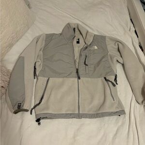 Small grey moth face zip up